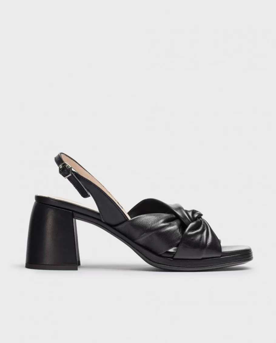 Wonders Heels<Black Wild Sandal